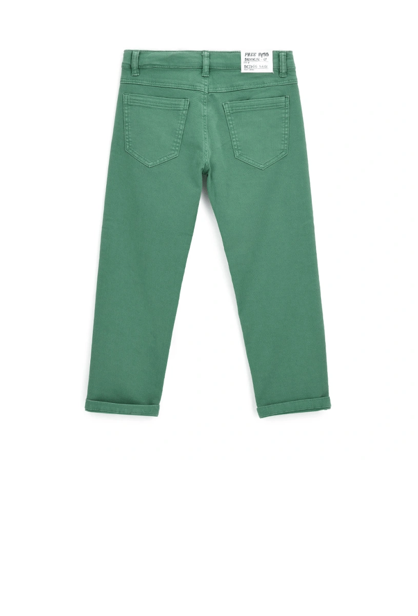 Original Marines Erkek Çocuk Dokuma Pantolon 3-8 Yaş Yeşil