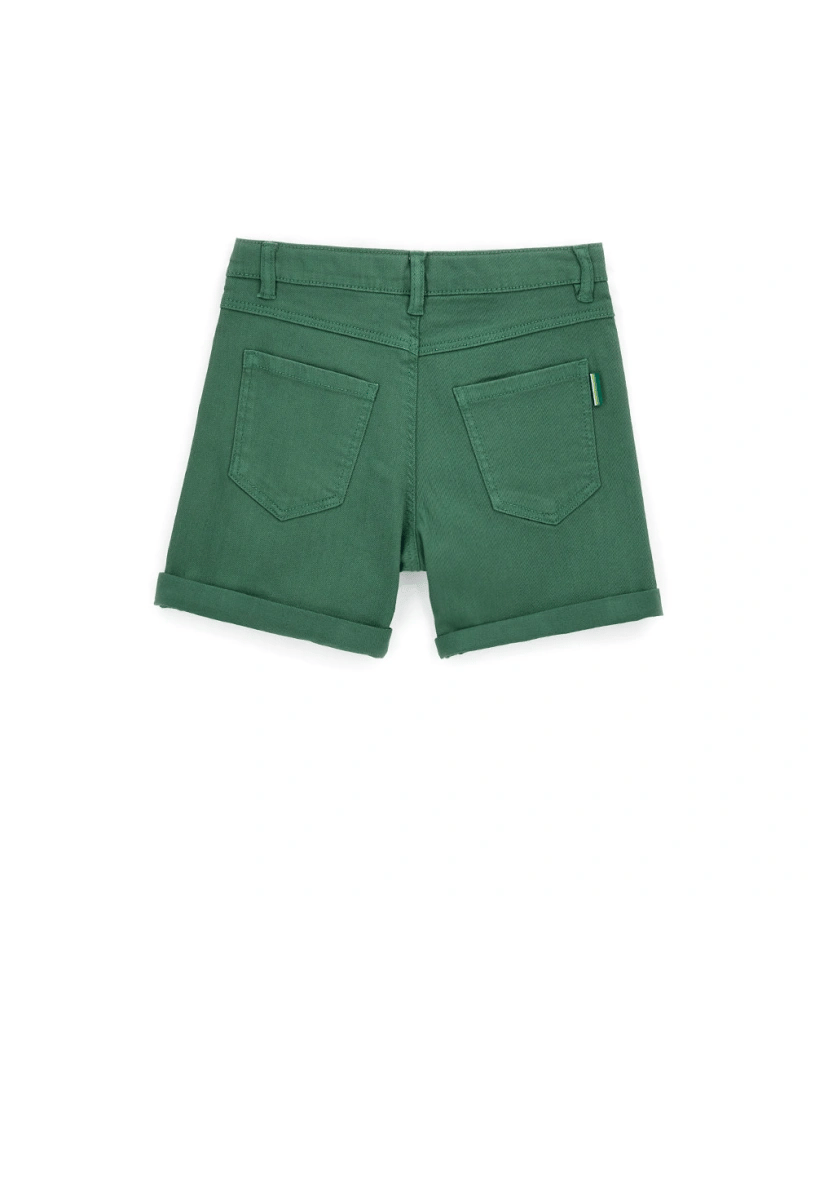 Original Marines Erkek Çocuk Dokuma Şort 3-8 Yaş Yeşil