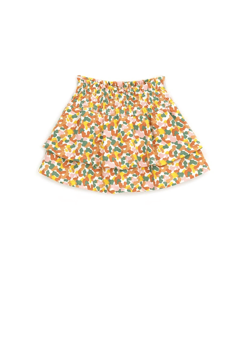 Original Marines Kız Çocuk Şort Etek 3-8 Yaş Yeşil