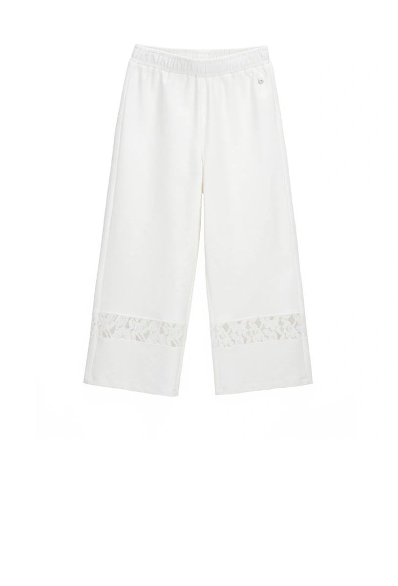 Original Marines Kız Çocuk Tek Alt 3-8 Yaş Beyaz