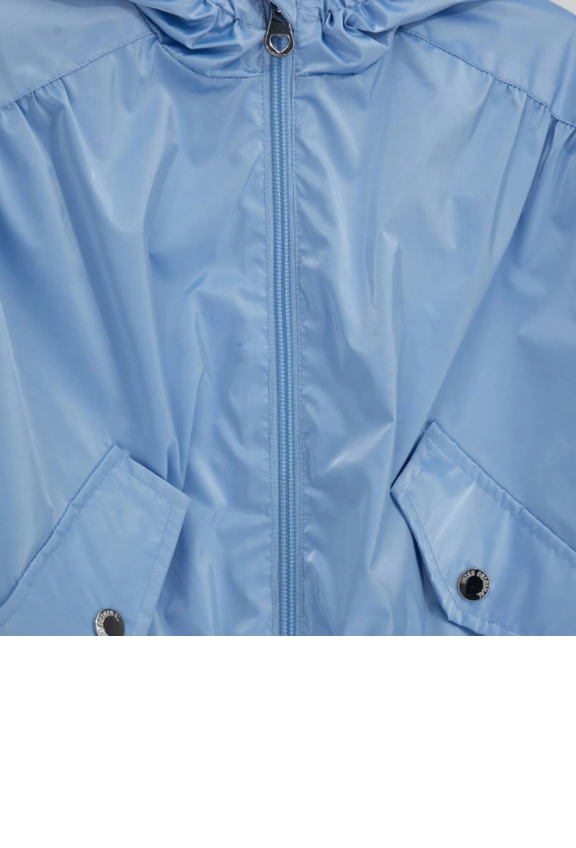 Original Marines Kız Çocuk Yağmurluk 8-14 Yaş Mavi