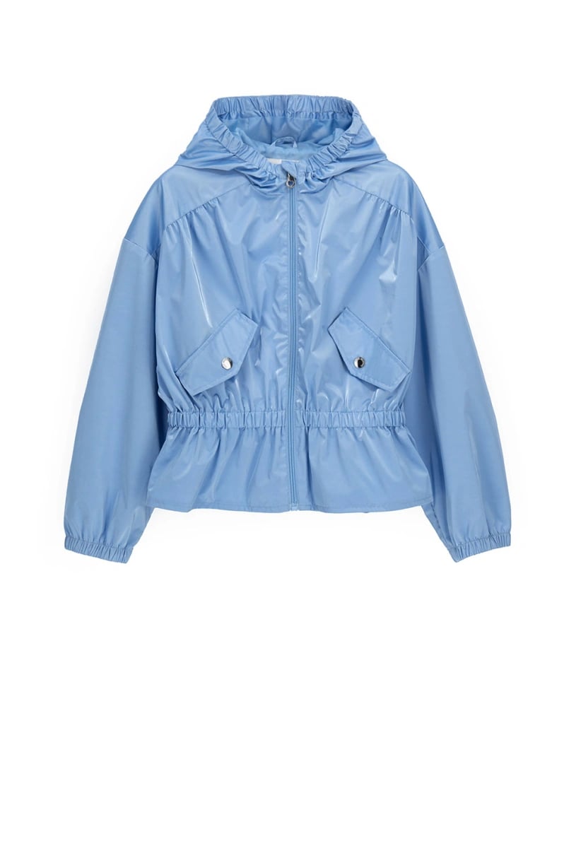 Original Marines Kız Çocuk Yağmurluk 8-14 Yaş Mavi