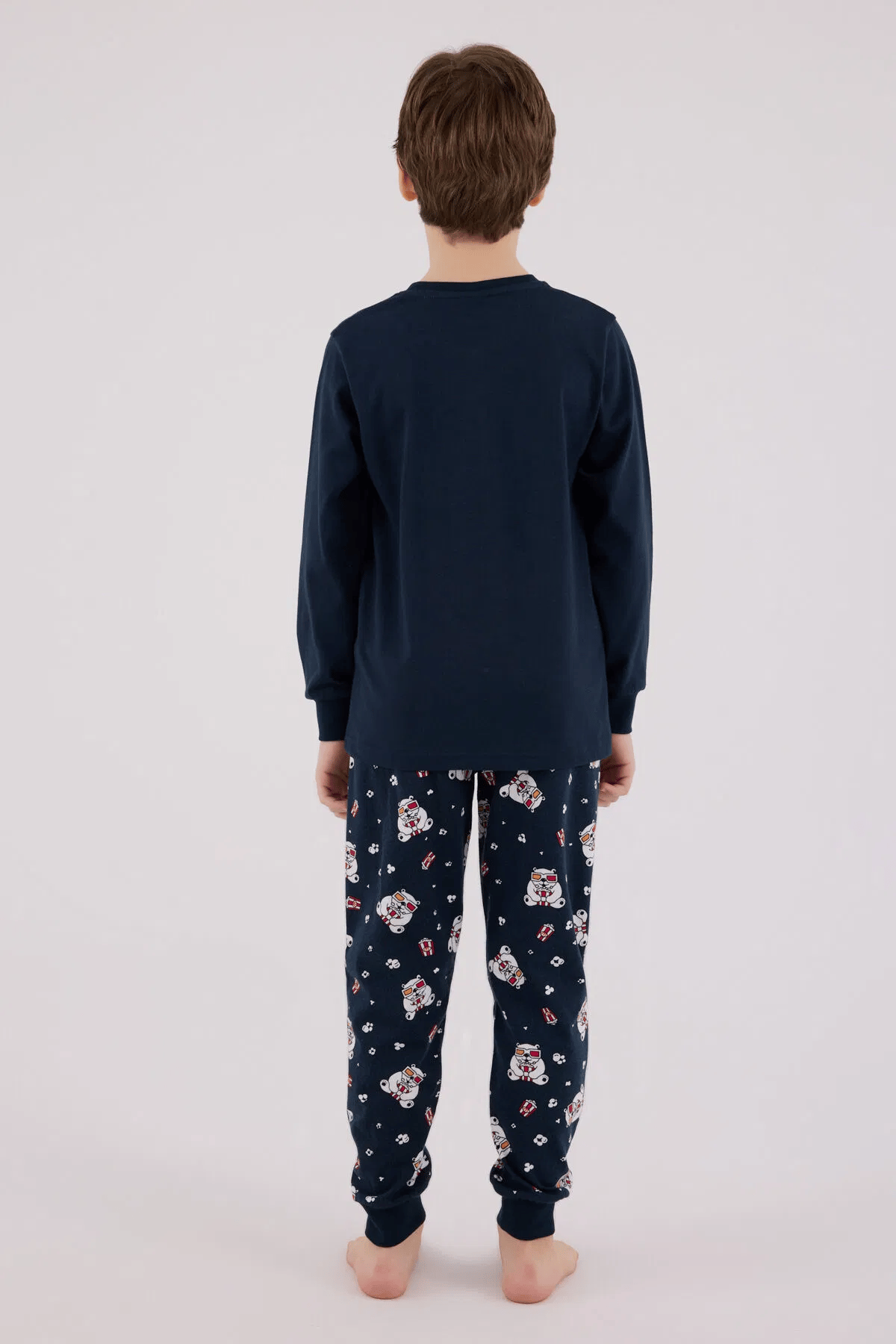 Rolypoly Erkek Çocuk Pijama Takım 2-8 Yaş Lacivert