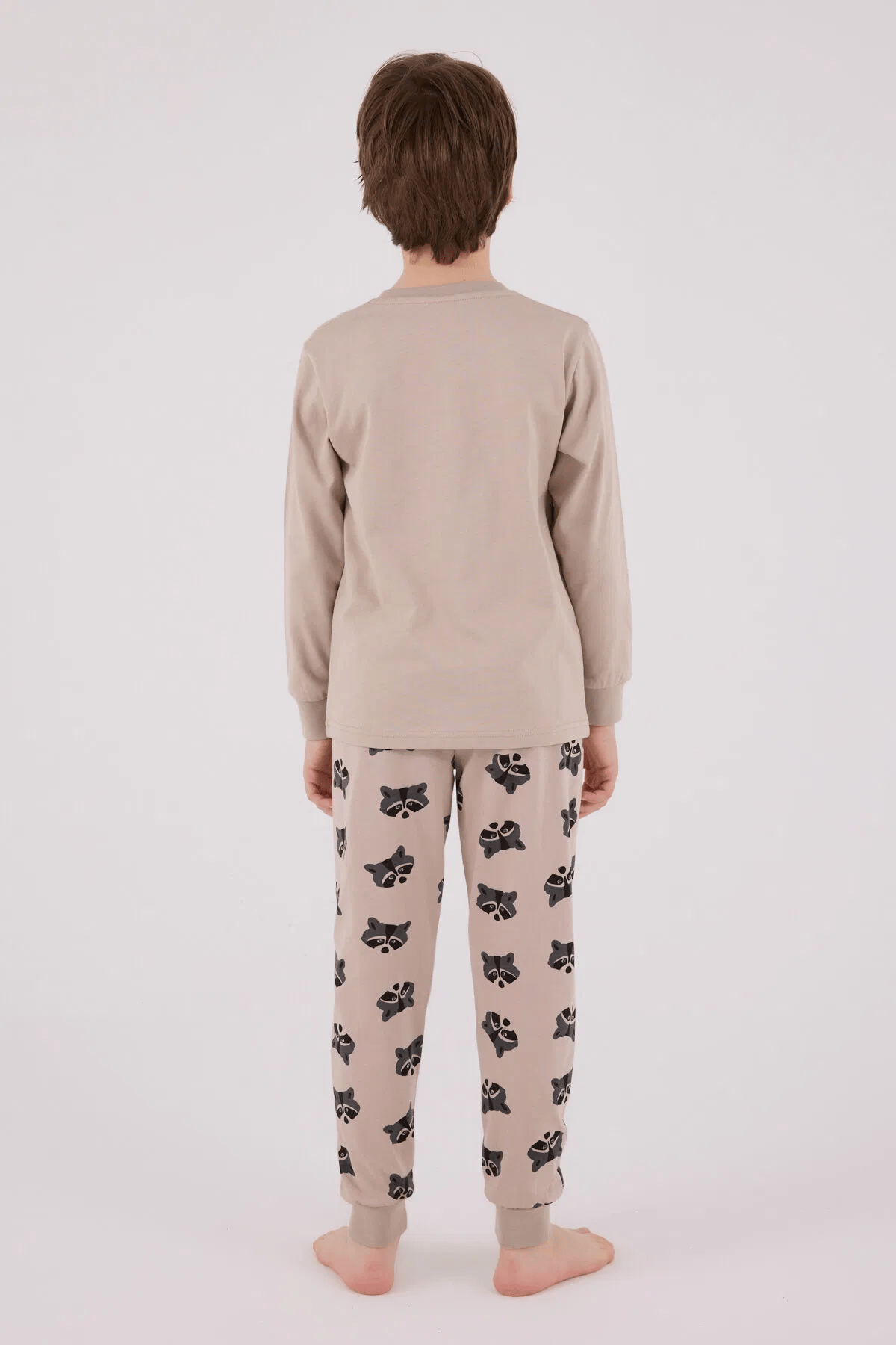 Rolypoly Erkek Çocuk Pijama Takım 2-8 Yaş VİZON