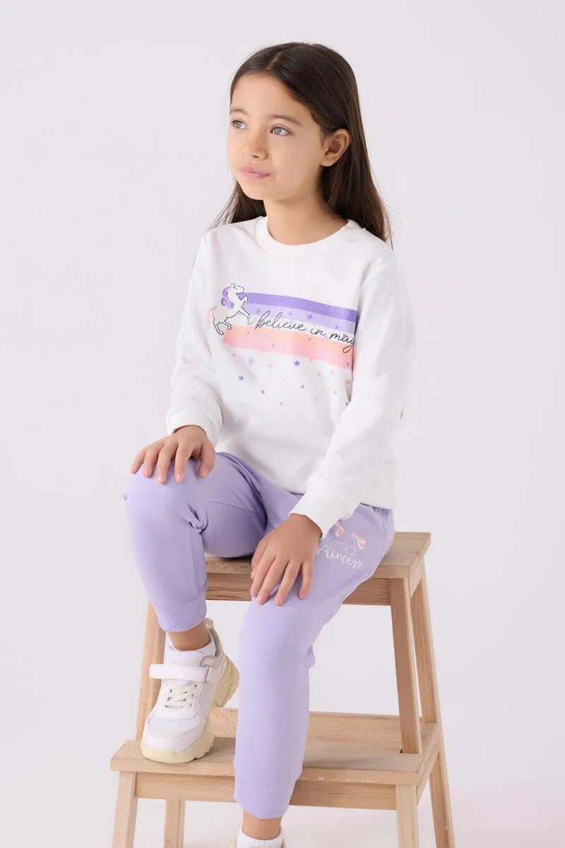 RP3478-2 EŞOFMAN 2/8 KIZ ROLY KREM