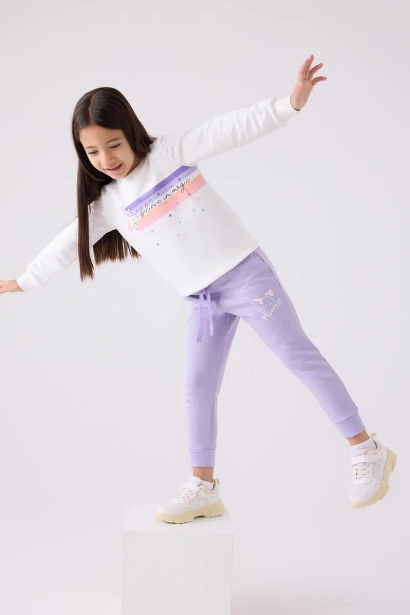 RP3478-2 EŞOFMAN 2/8 KIZ ROLY KREM