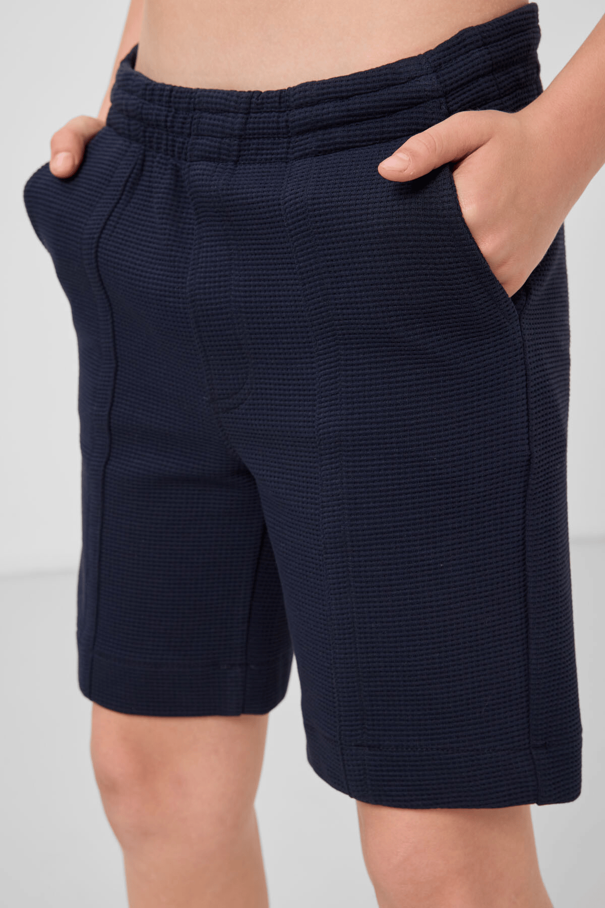 Tommylife Erkek Çocuk Pamuklu Şort 7-15 Yaş Lacivert