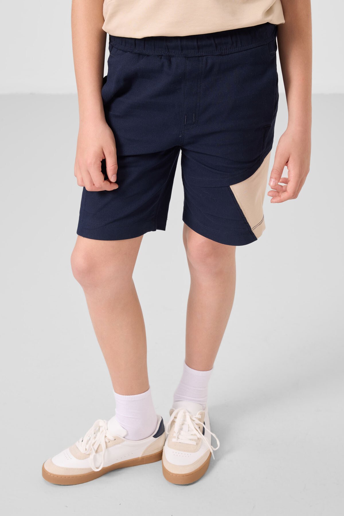 Tommylife Erkek Çocuk Şortlu Takım 7-15 Yaş Bej