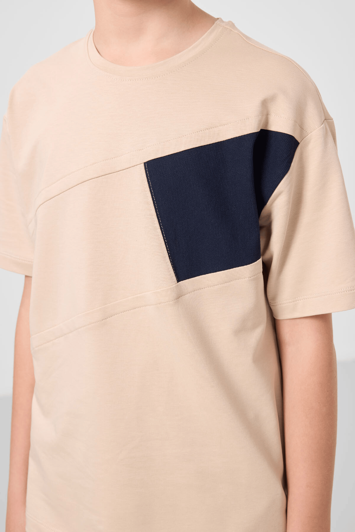 Tommylife Erkek Çocuk Şortlu Takım 7-15 Yaş Bej