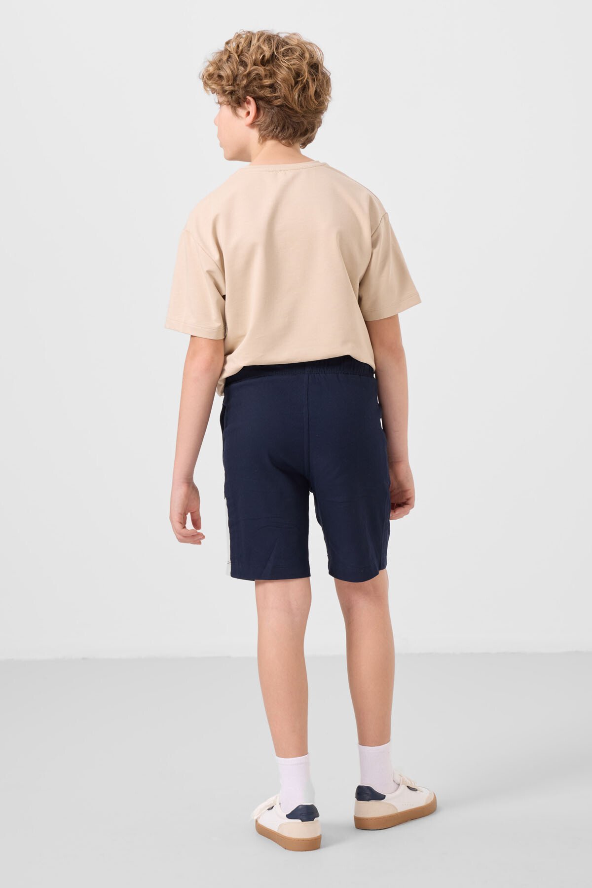 Tommylife Erkek Çocuk Şortlu Takım 7-15 Yaş Bej