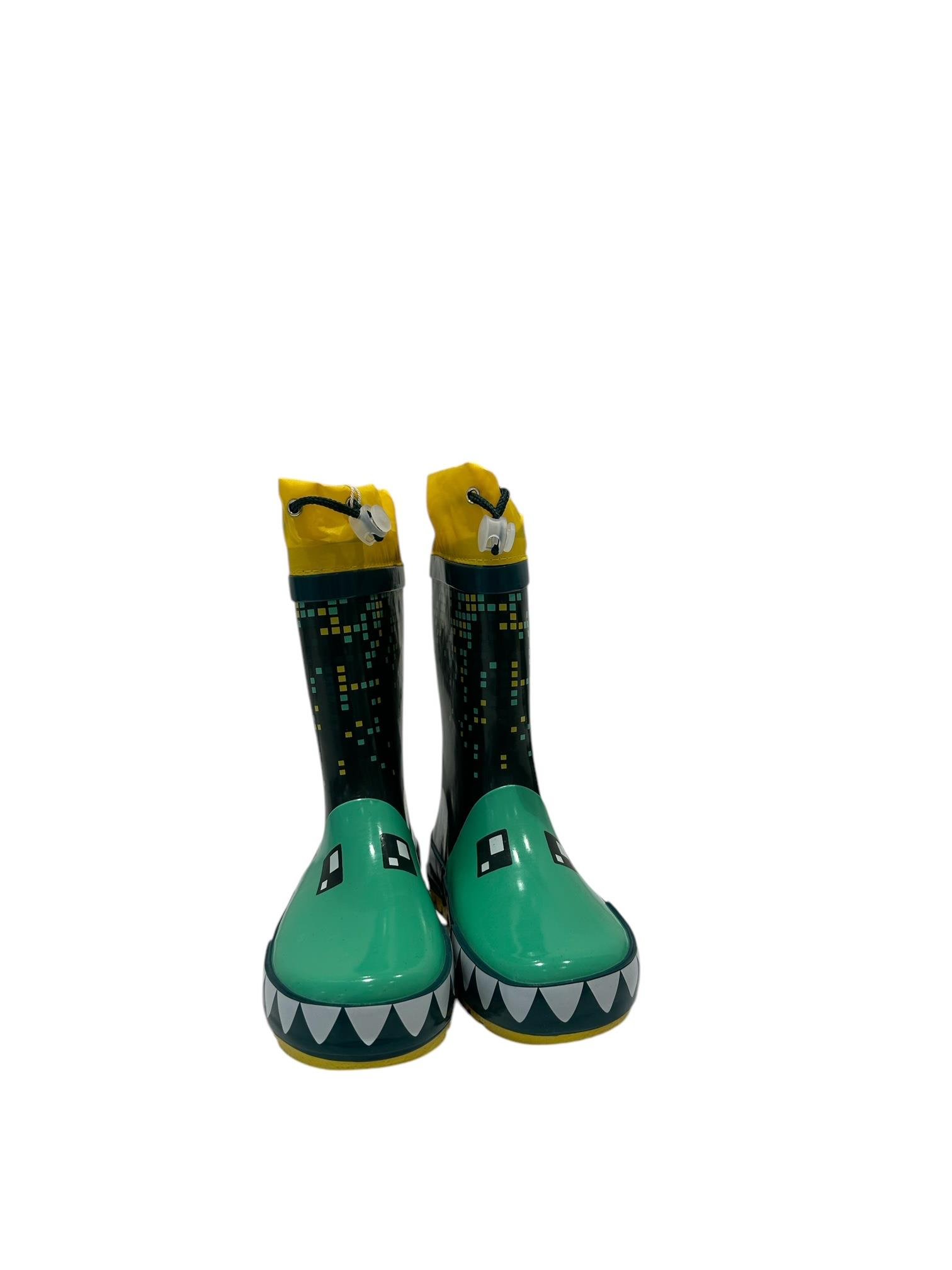 Tuc Tuc Erkek Çocuk Yağmur Çizmesi 25-30 Numara YEŞİL
