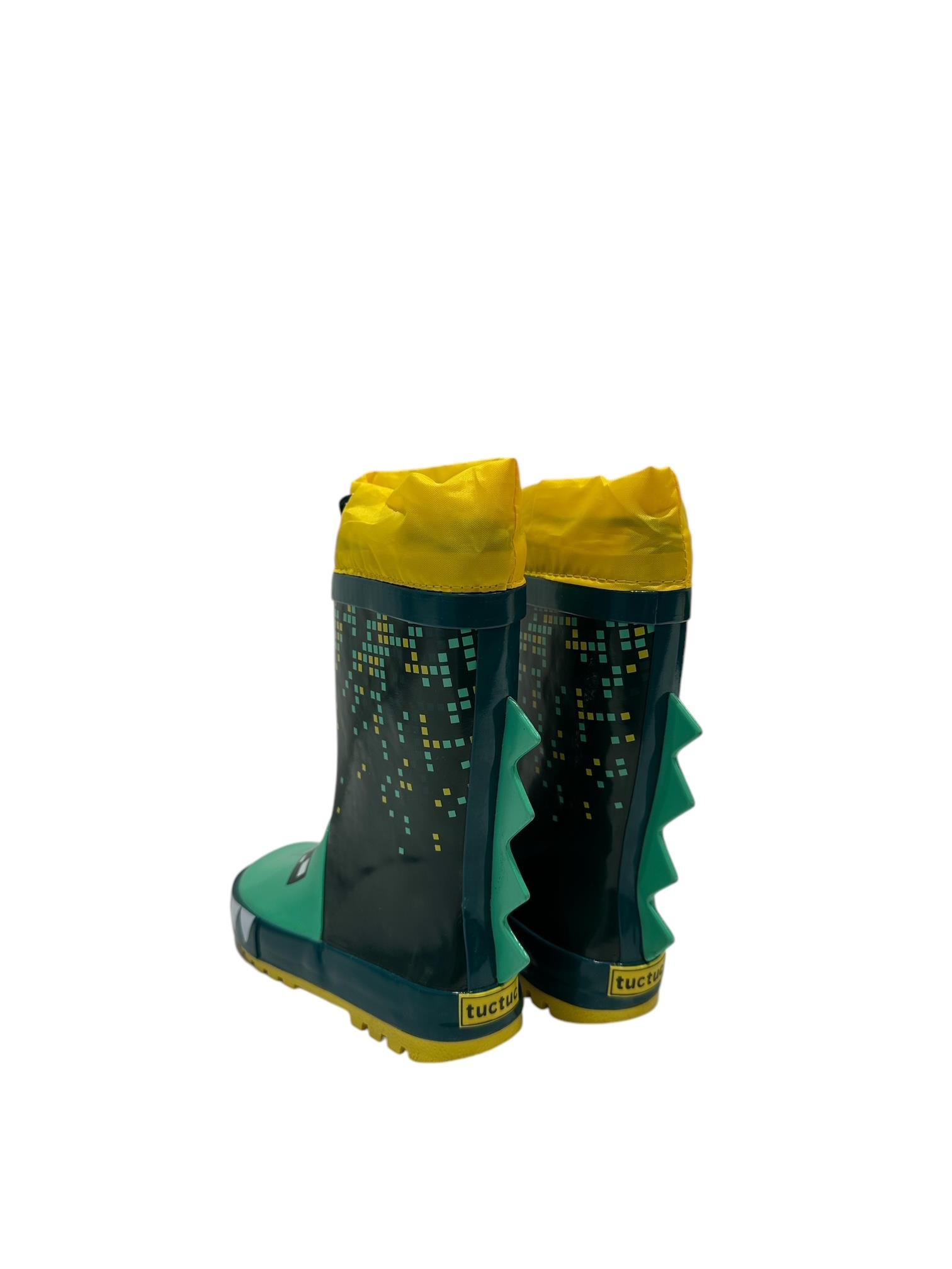 Tuc Tuc Erkek Çocuk Yağmur Çizmesi 25-30 Numara YEŞİL