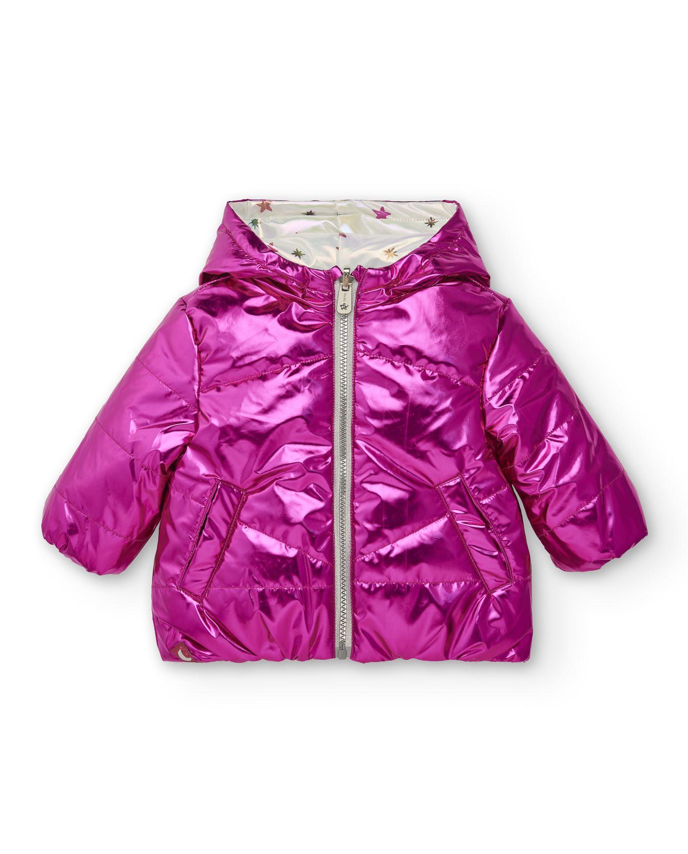 Tuc Tuc Kız Çocuk Çift Taraflı Mont 4-7 Yaş FUŞYA
