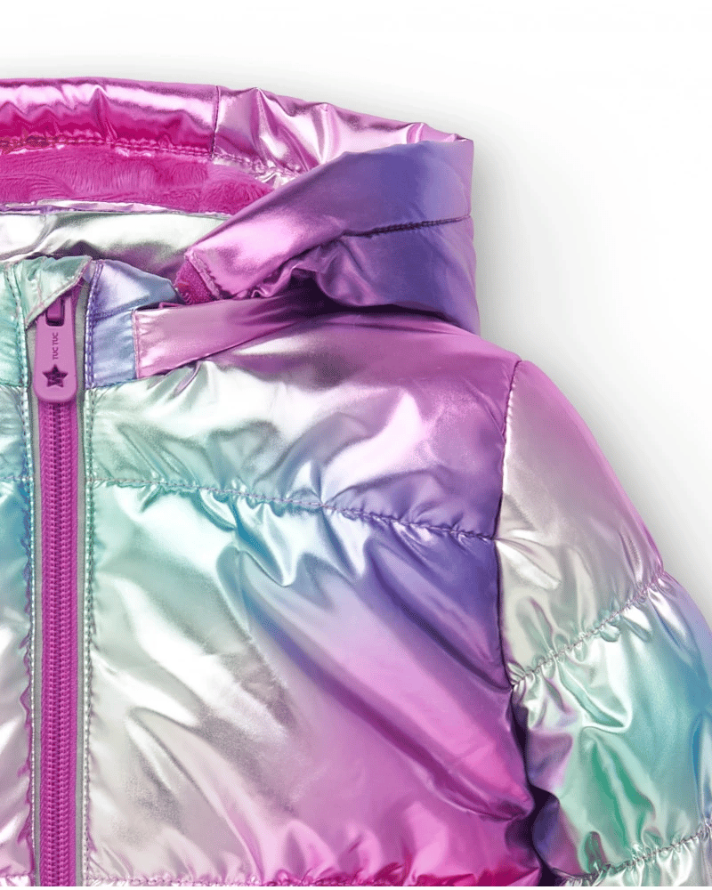 Tuc Tuc Kız Çocuk Gökkuşağı Mont 4-6 Yaş KARMA