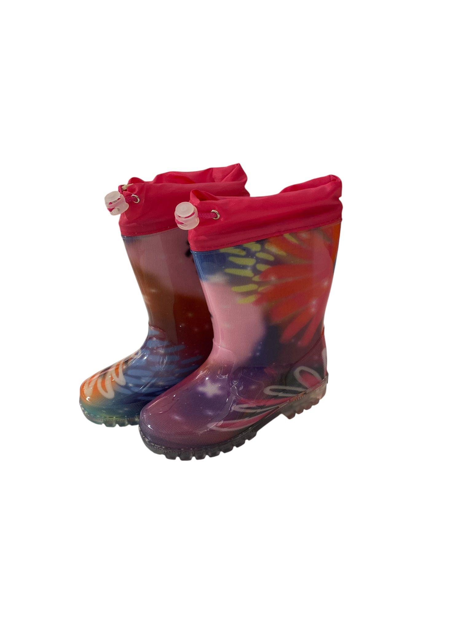 Tuc Tuc Kız Çocuk Yağmur Çizmesi 25-30 Numara FUŞYA