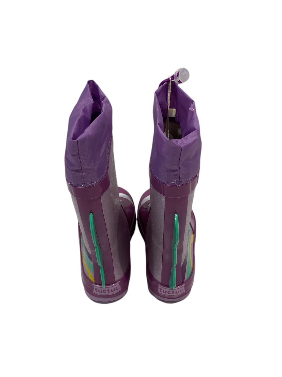 Tuc Tuc Kız Çocuk Yağmur Çizmesi 25-30 Numara LİLA