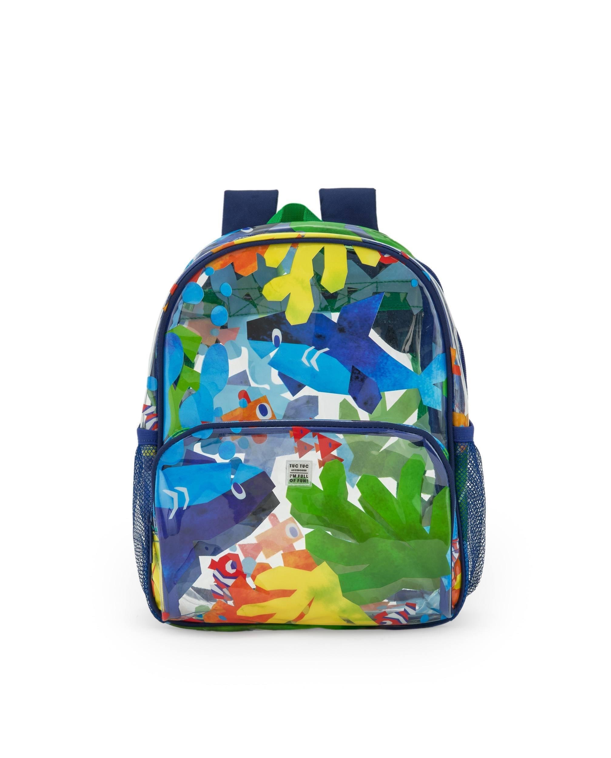 Tuc Tuc Şeffaf Çanta Lacivert