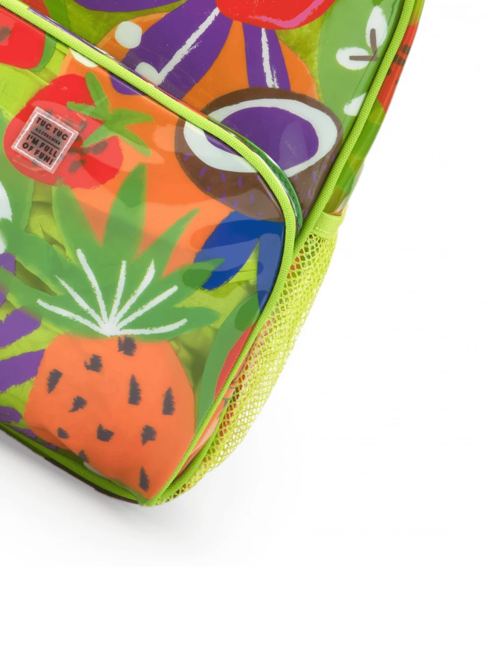 Tuc Tuc Şeffaf Çanta Yeşil