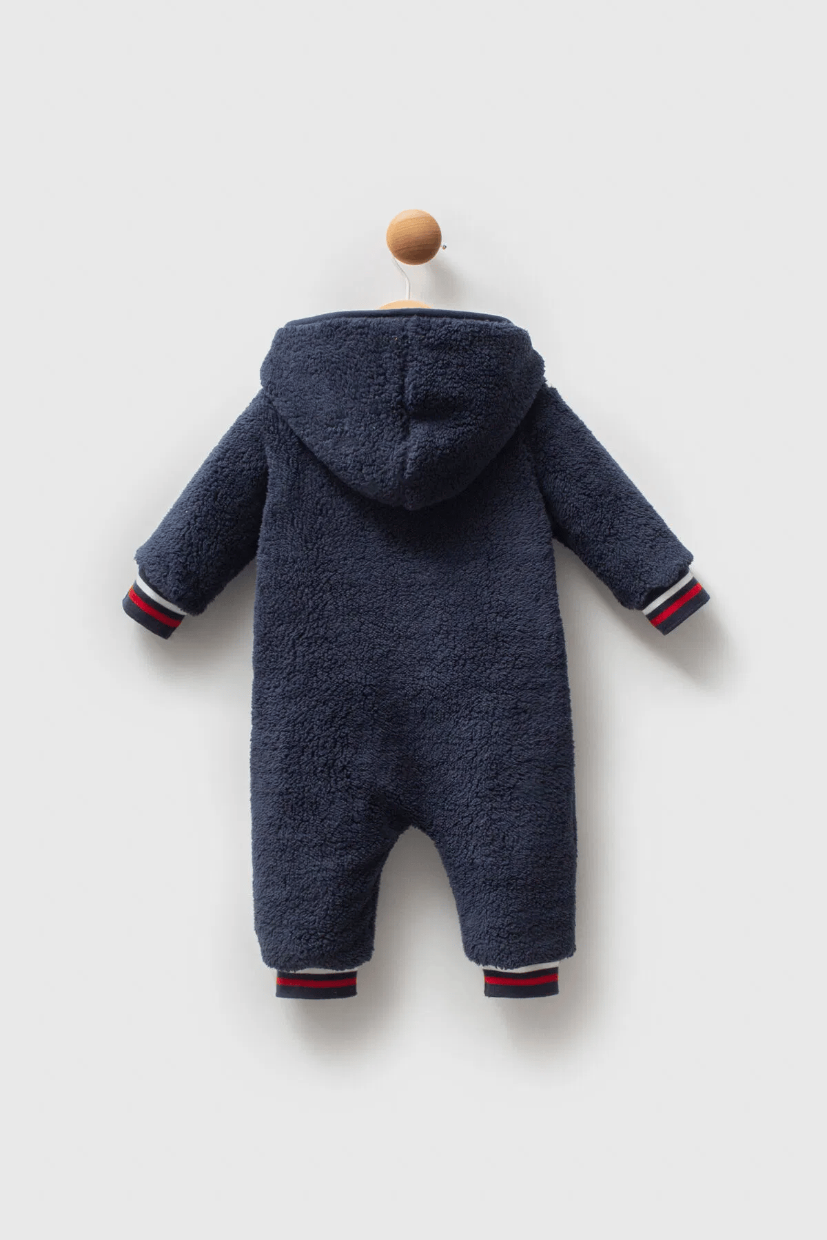 U.S Polo Erkek Bebek Patiksiz Tulum 3-18 Ay Lacivert