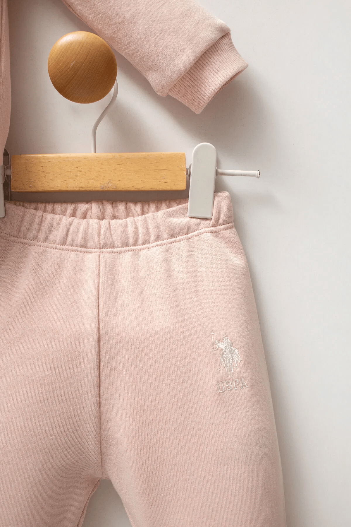 U.S Polo Kız Bebek Takım 6-36 Ay Pudra