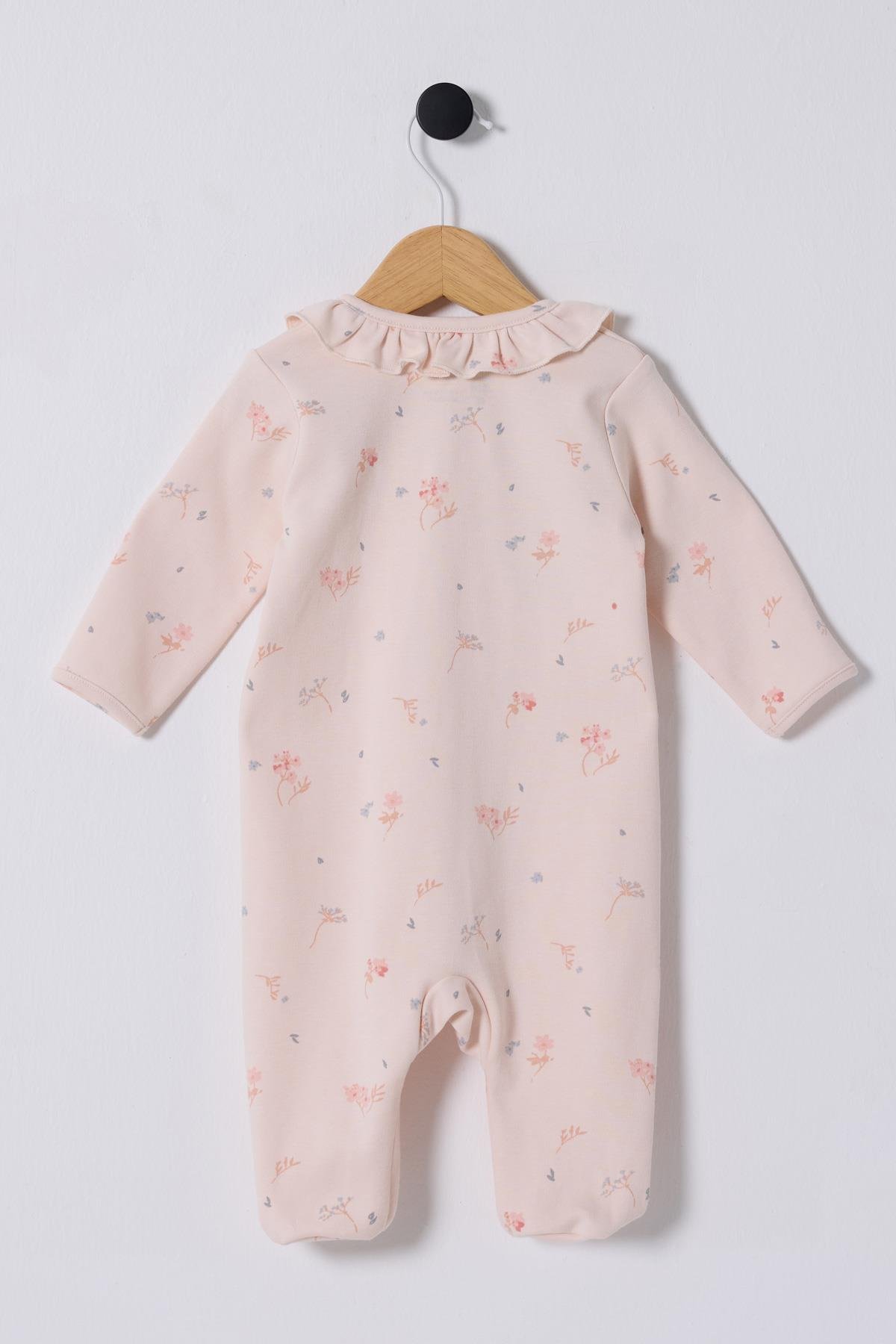 U.S. Polo Kız Bebek Tulum 03-9 Ay Pembe