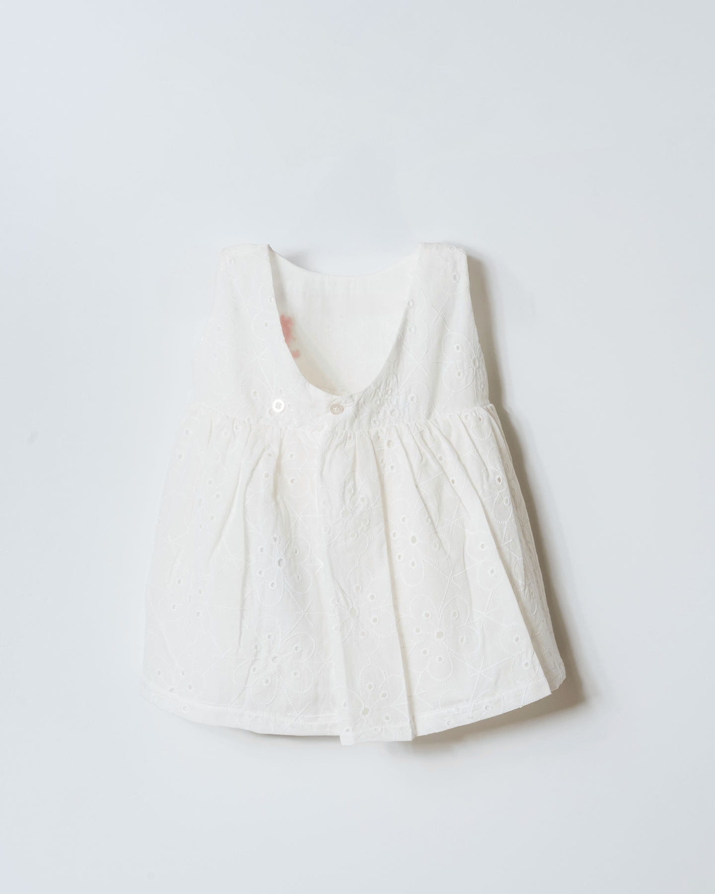 U.S. Polo Assn Kız Bebek Dantel Elbise 6-36 Ay Ekru