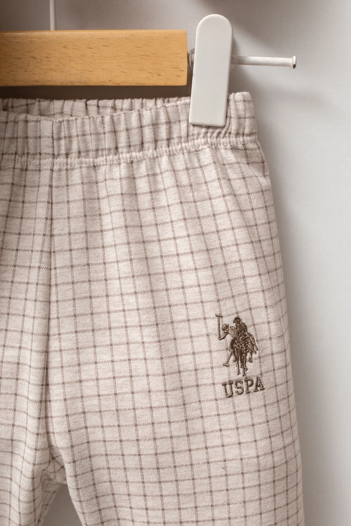 U.S. Polo Assn Erkek Bebek Takım 6-36 Ay Bej