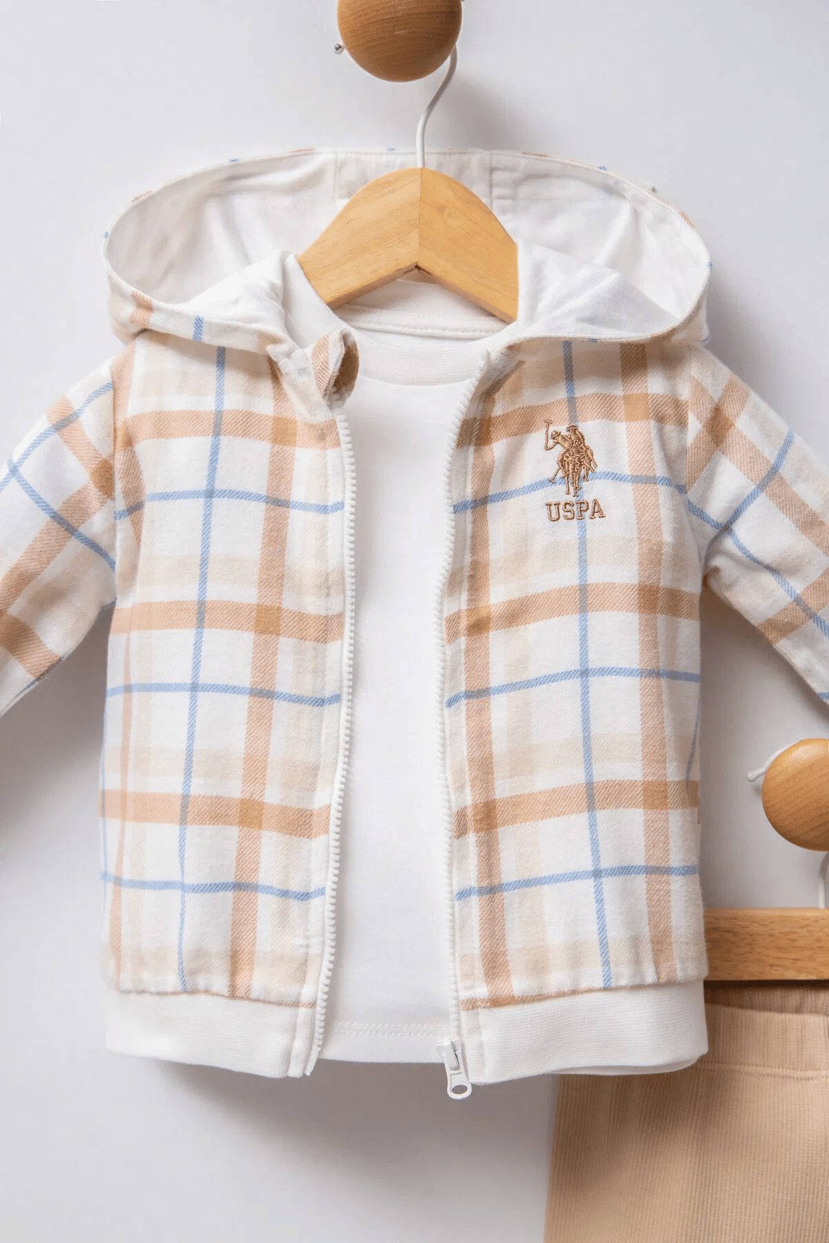 U.S. Polo Assn Kız Bebek Takım 6-36 Ay Beyaz