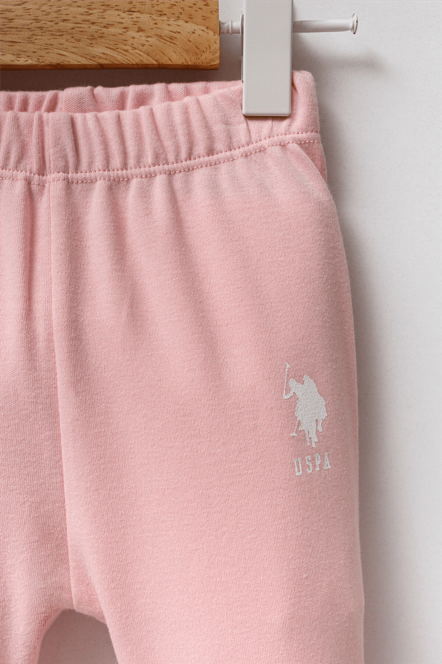 U.S. Polo Assn. Kız Bebek  Regular Fit Takım 03-9 Ay Beyaz