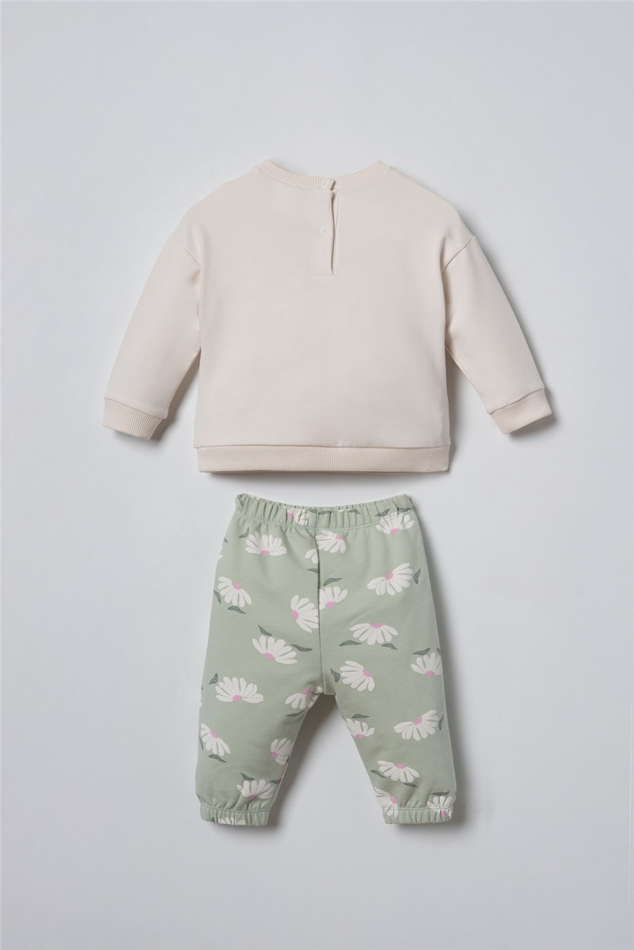 U.S. Polo Assn. Nakışlı Kız Bebek EşofmanTakım 6-36 Ay Yeşil