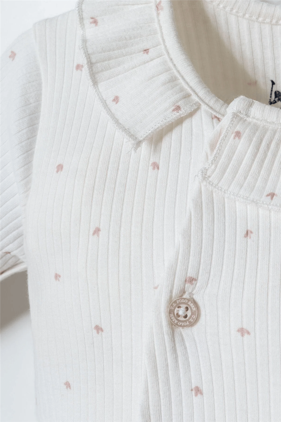 U.S. Polo Assn. Kız Bebek Tulum 03-9 Ay Beyaz