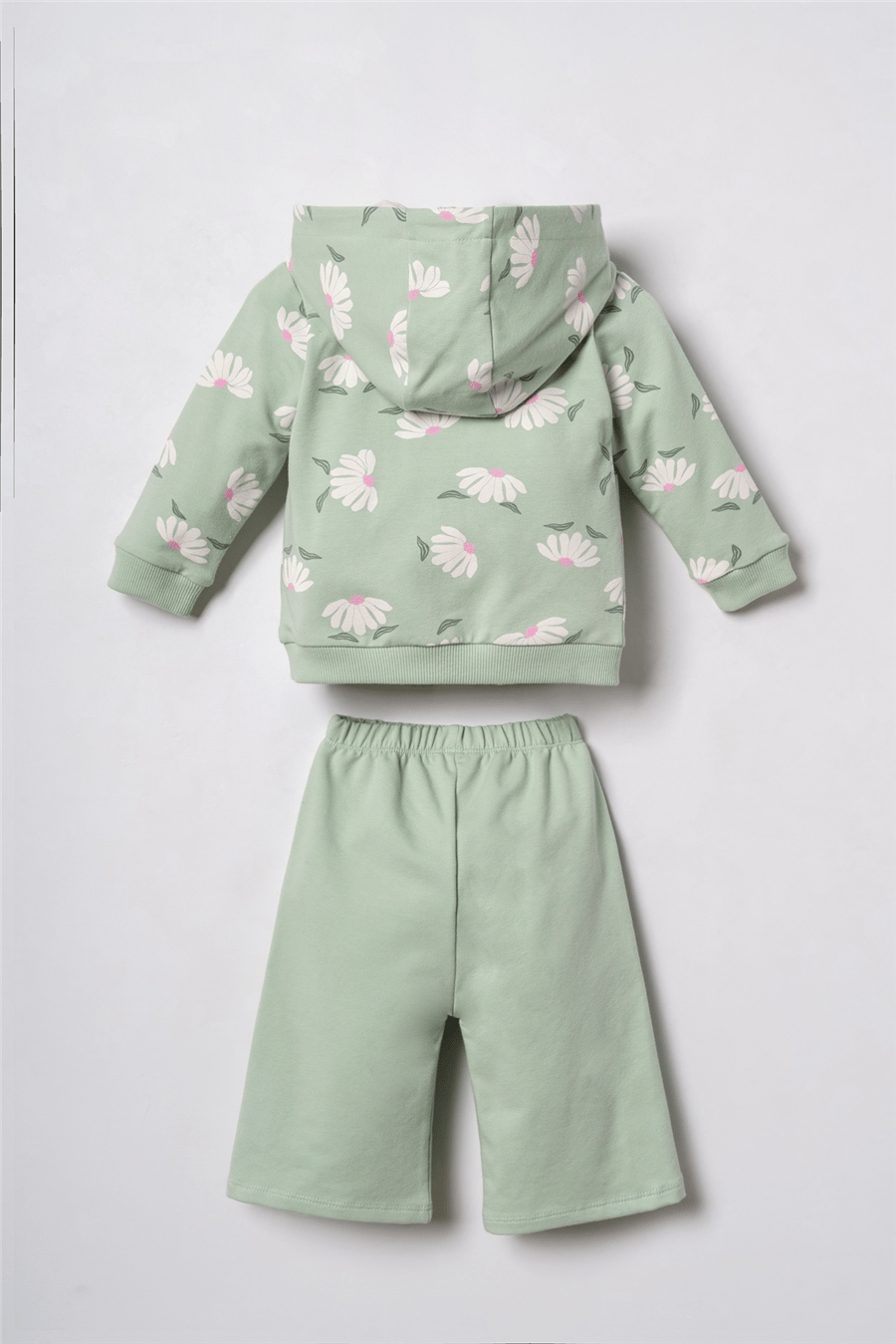 U.S. Polo Assn. Nakışlı Kız Bebek EşofmanTakım 6-36 Ay Yeşil