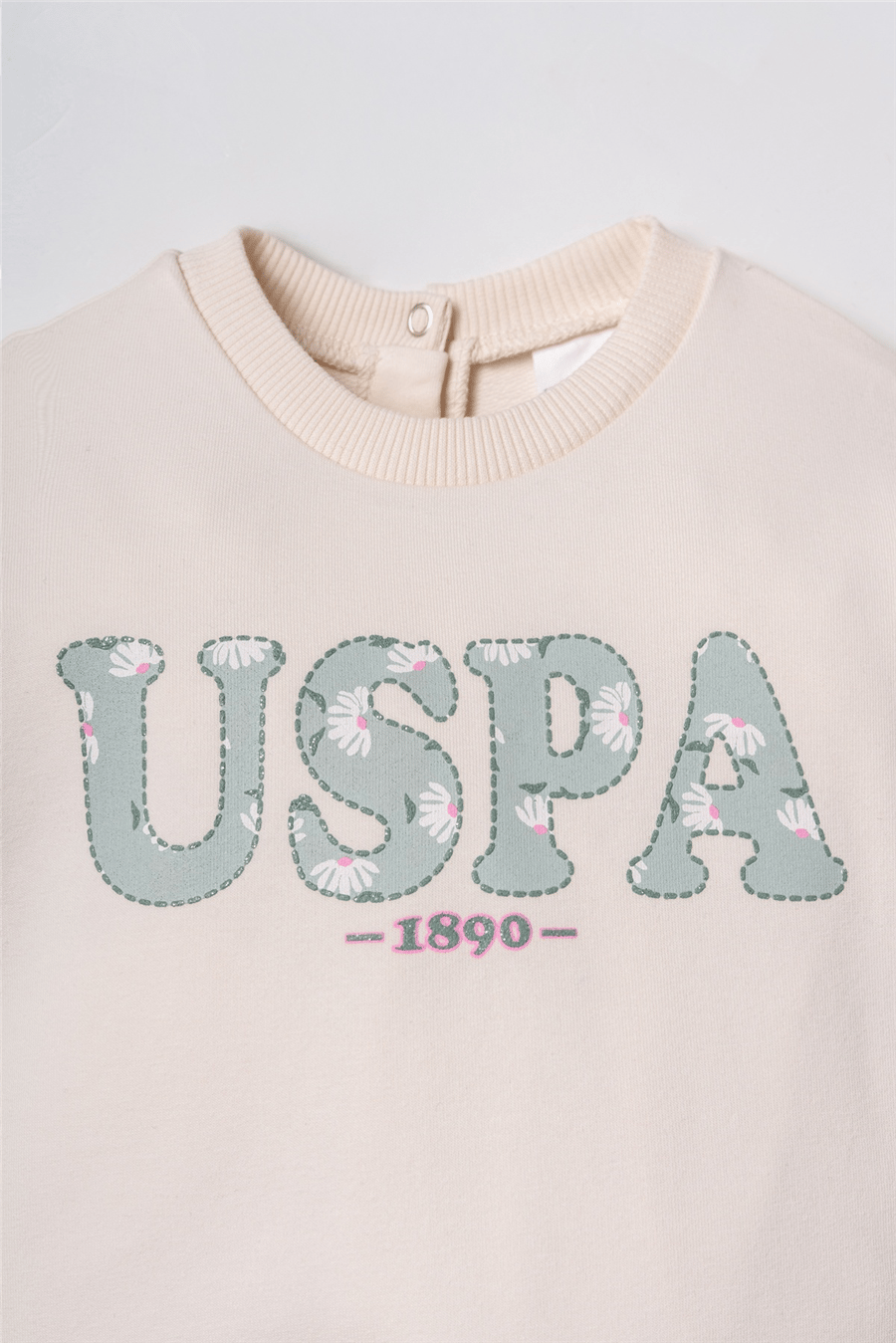 U.S. Polo Assn. Nakışlı Kız Bebek EşofmanTakım 6-36 Ay Yeşil