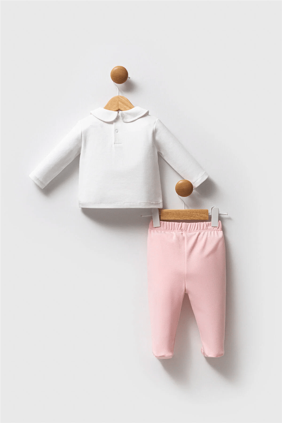 U.S. Polo Assn. Kız Bebek  Regular Fit Takım 03-9 Ay Beyaz