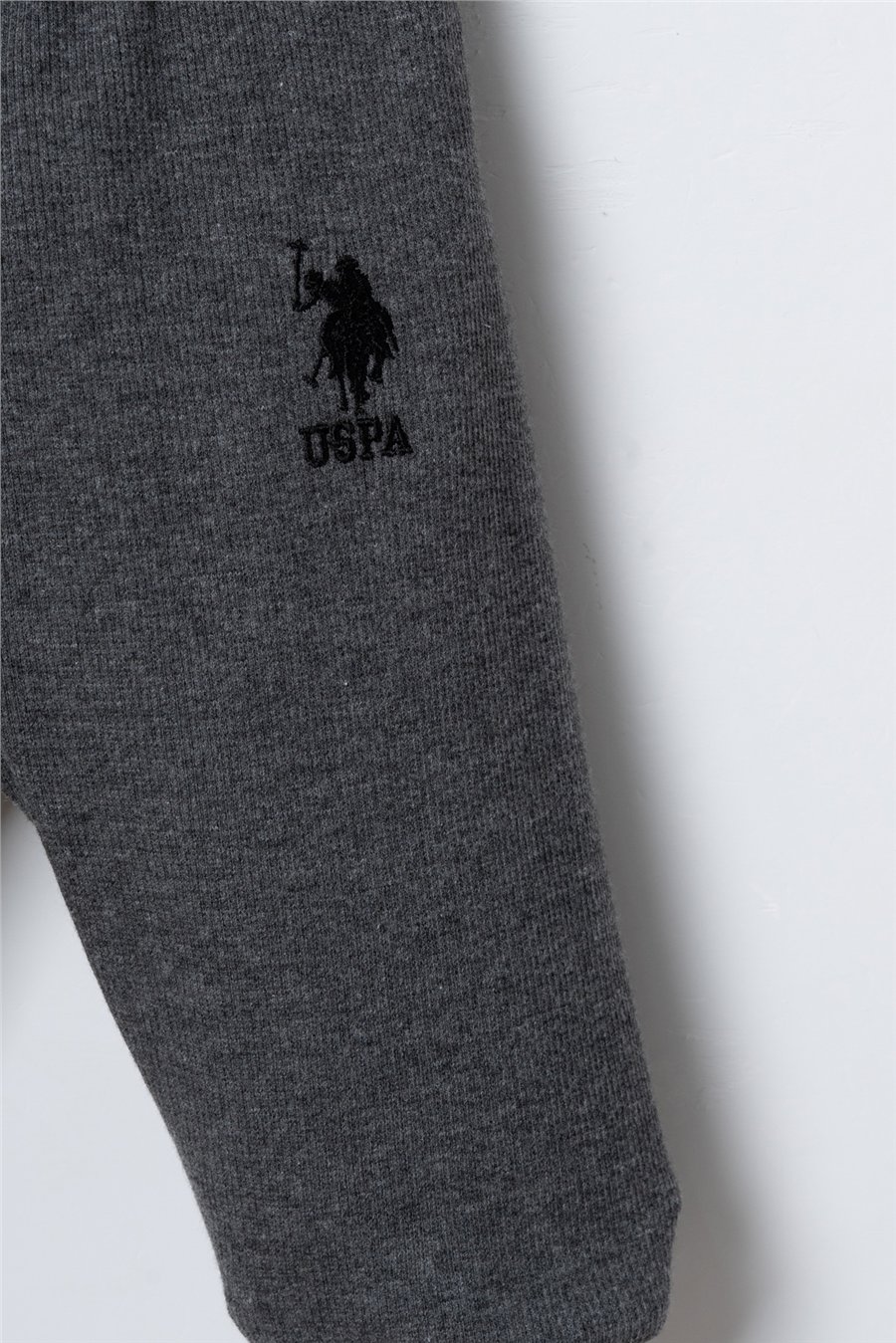 U.S. Polo Assn. Erkek Bebek Nakışlı Hırkalı Eşofman Takım 6-36 Ay Kırmızı