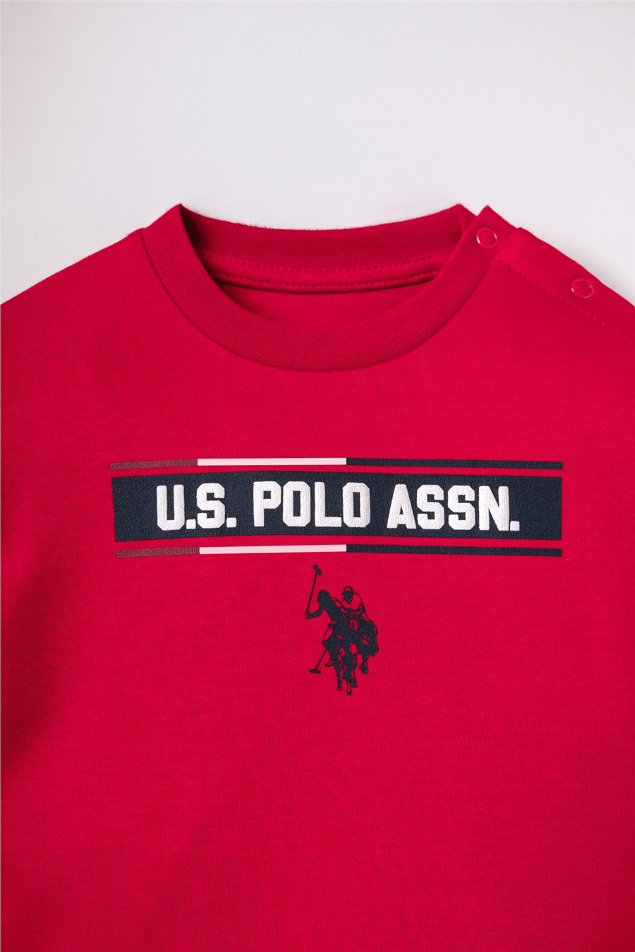 U.S. Polo Assn. Erkek Bebek Kapüşonlu Lacivert Hırkalı Eşofman Takım 6-36 Ay Lacivert