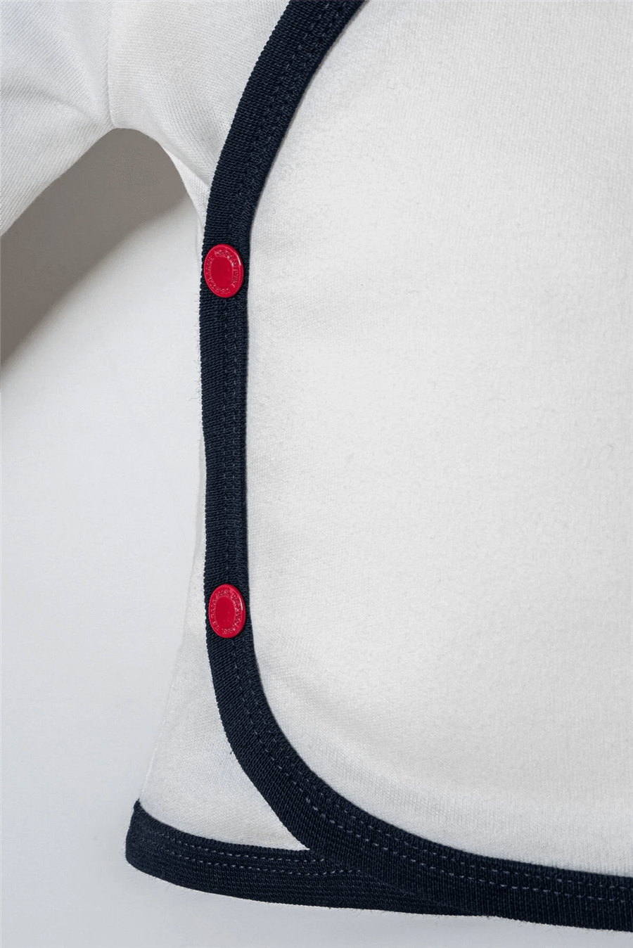 U.S. Polo Assn. Erkek Bebek Bisiklet Yaka Nakışlı Yazlık Regular Fit Hastane Çıkışı Beyaz