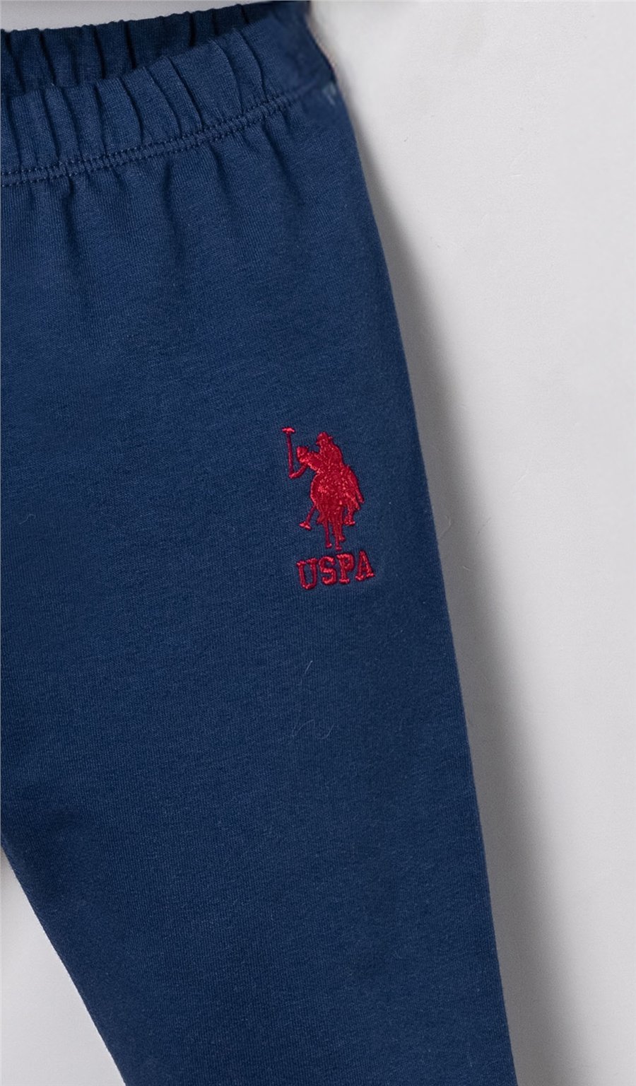 U.S. Polo Assn. Erkek Bebek Baskılı Hırkalı EşofmanTakım 6-36 Ay Lacivert