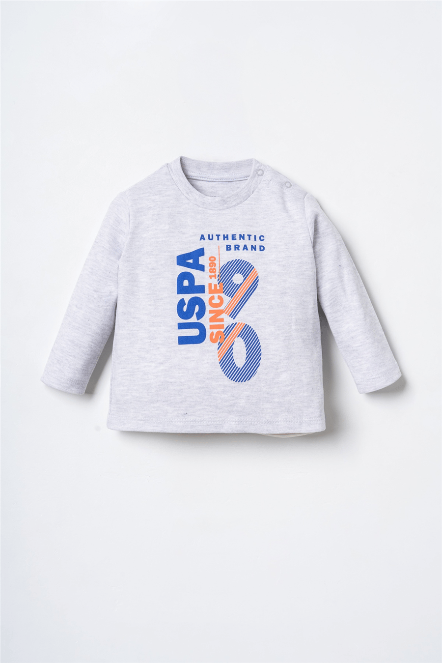 U.S. Polo Assn. Erkek Bebek Baskılı Takım 6-36 Ay Mavi