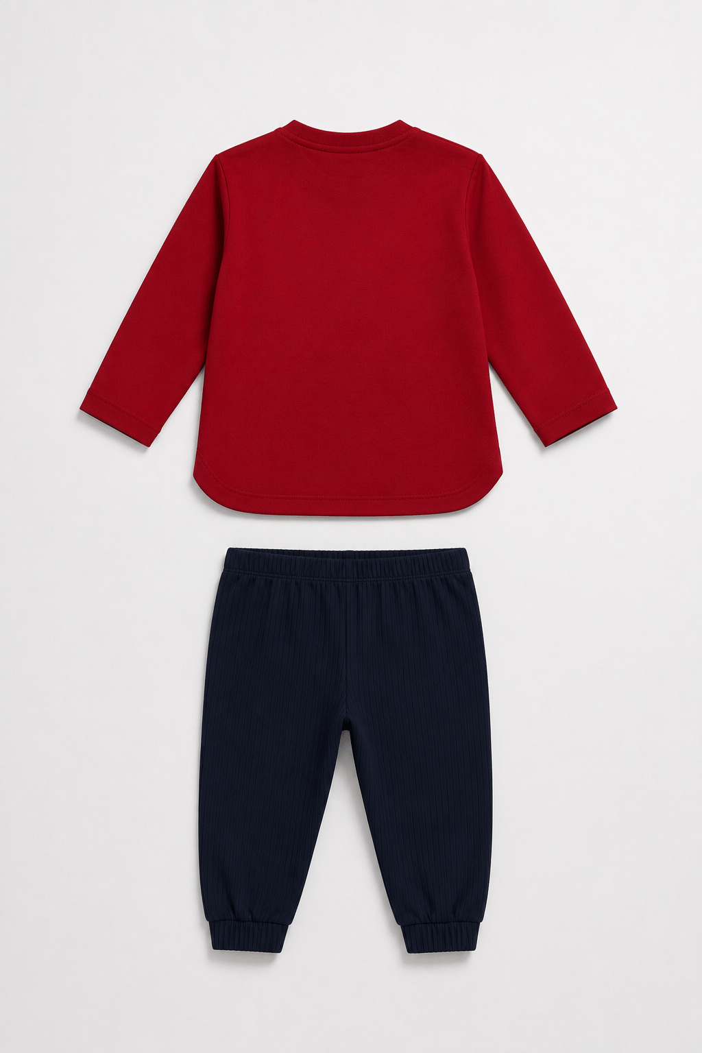 U.S. Polo Assn. Erkek Bebek Baskılı Takım 6-36 Ay Kırmızı