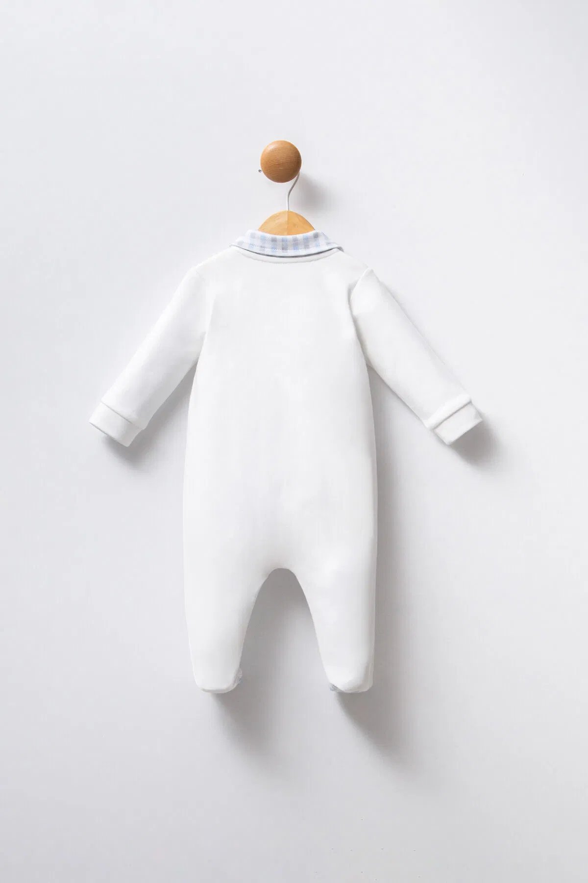 Us Polo Erkek Bebek Tulum 0-9 Ay Beyaz