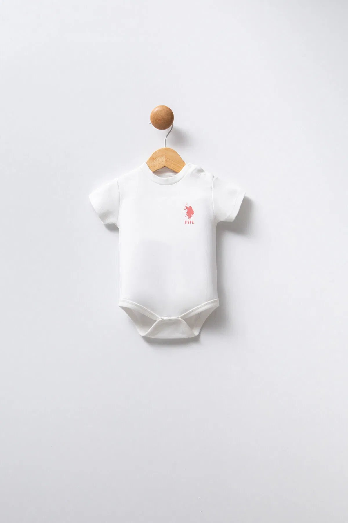 Us Polo Kız Bebek 3'Lü Zıbın 0-24 Ay Pembe