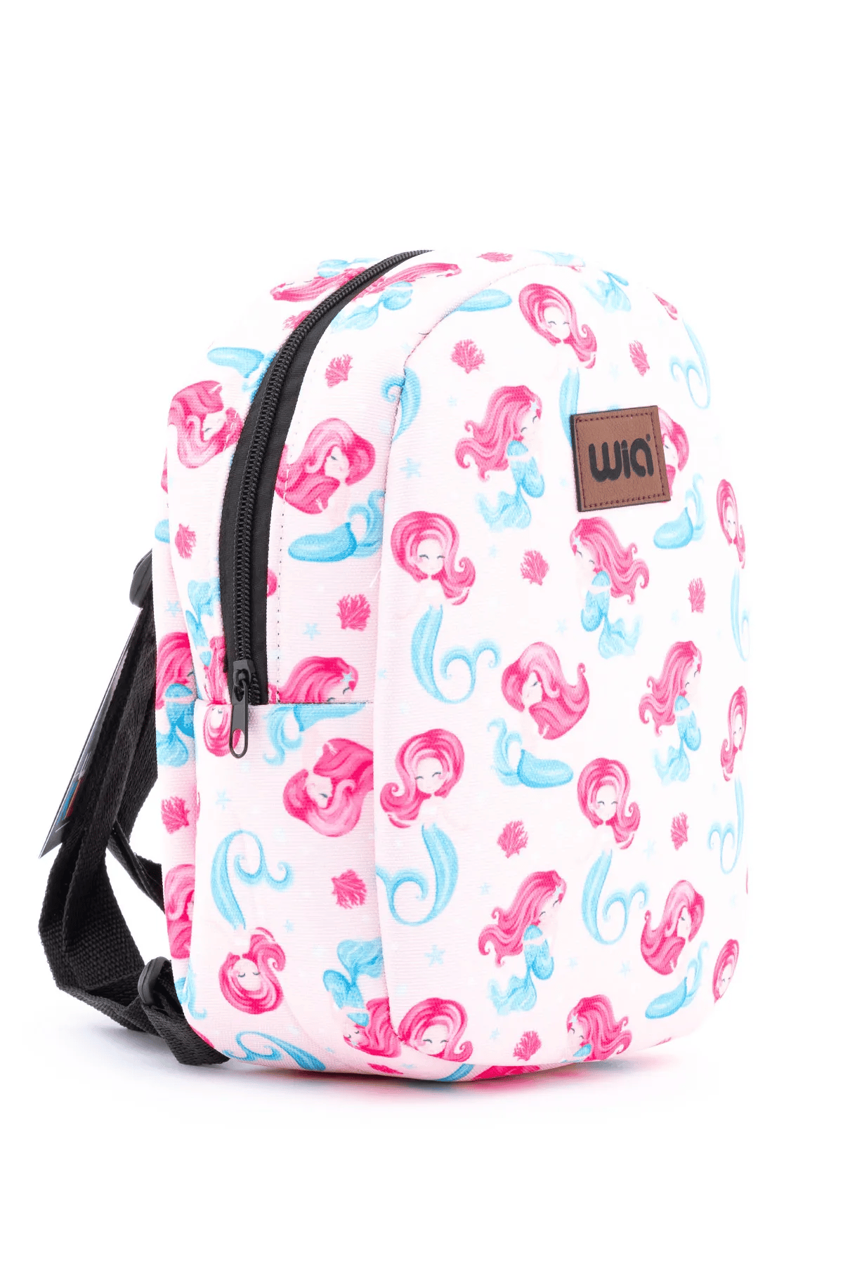 Wia Eğlenceli Baskı Tek Bölmeli Kreş Çanta Açık pembe