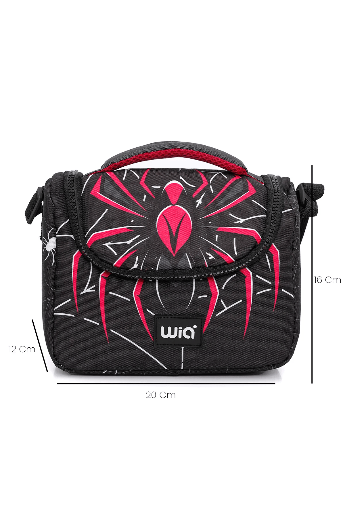 Wia Erkek Çocuk Örümcek Adam Temalı 3'lü Okul Çanta Seti Siyah