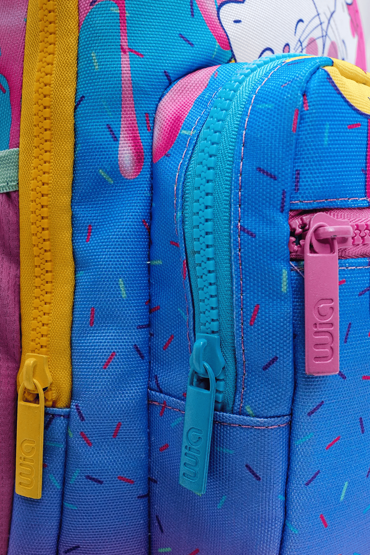 Wia Ice Cream With Cats Kız Çocuk 3'lü Okul Çanta Seti Pembe