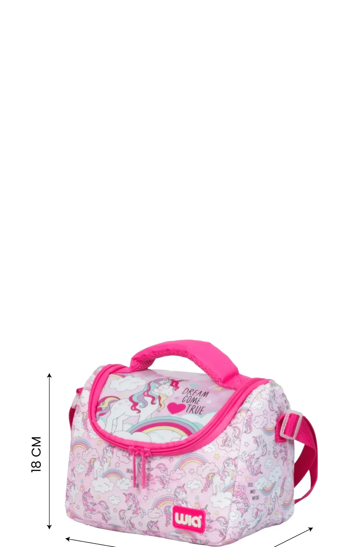 Wia Soft Unicorn Kız Çocuk Çanta Seti Pembe