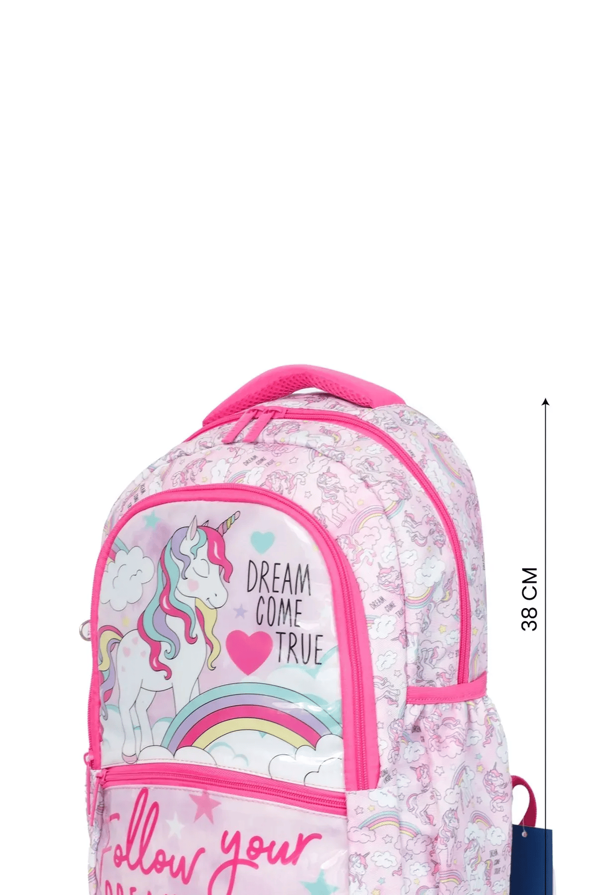Wia Soft Unicorn Kız Çocuk Çanta Seti Pembe