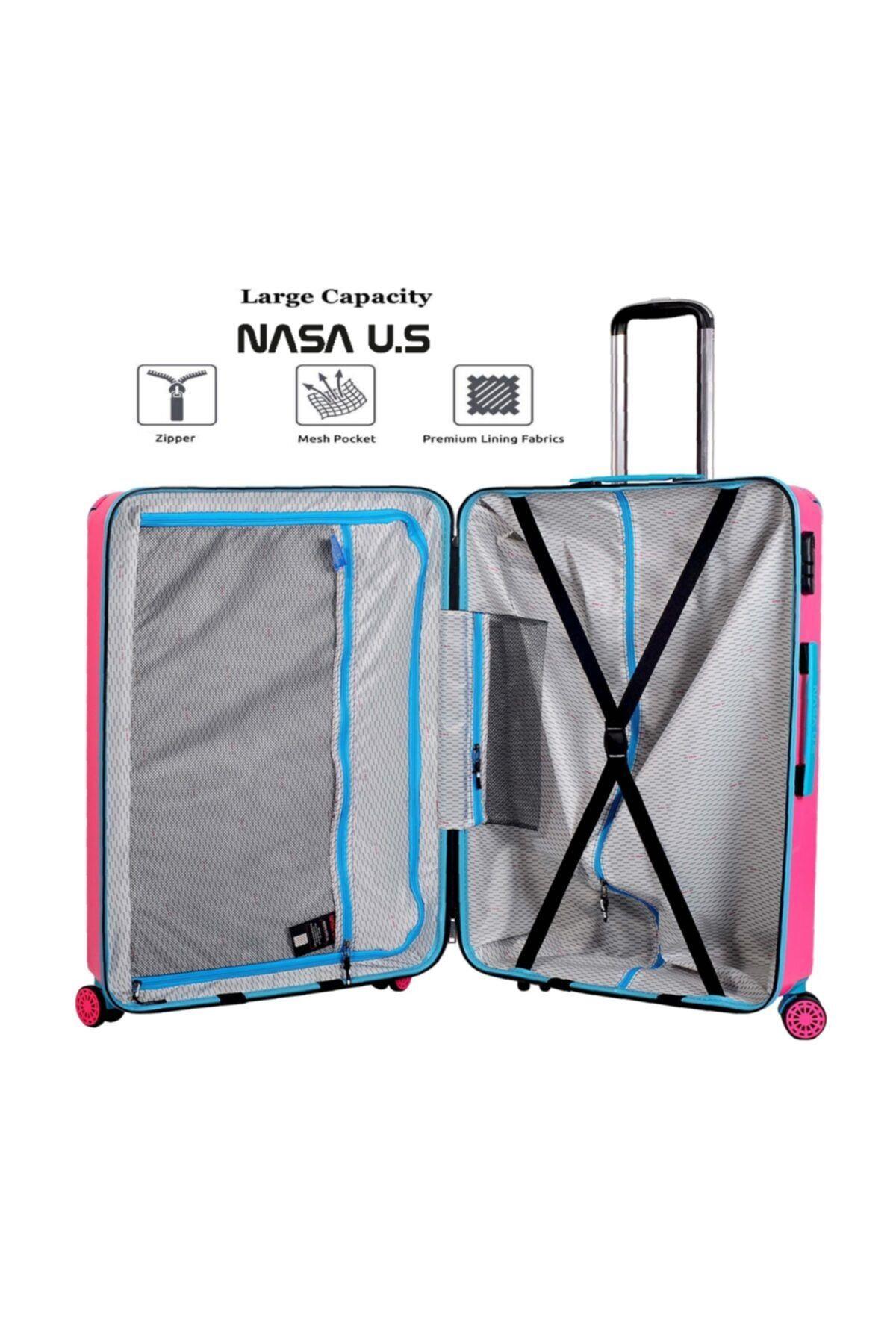 Nasa U.s Ring Pembe 4 Lü Valiz Seti