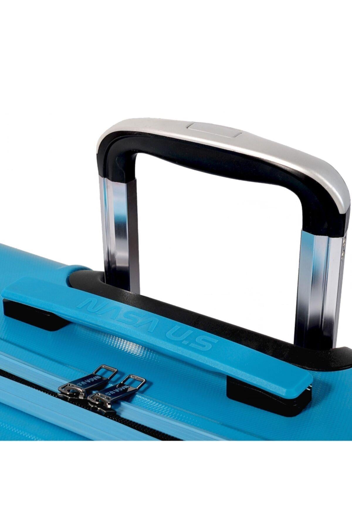 Nasa U.s Ring Turkuaz 2 Li Valiz Seti ( Kabin + Makyaj )