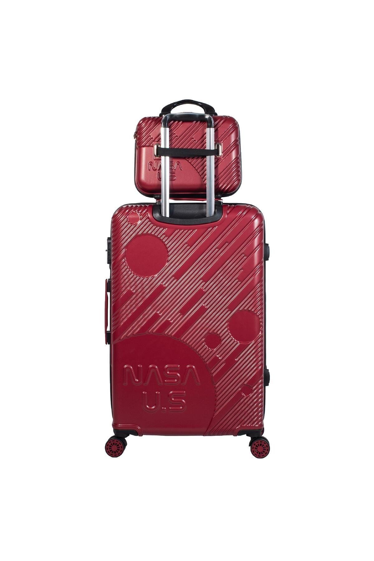 Nasa U.s Space Bordo 3 Lü Valiz Seti (orta Kabin Makyaj )